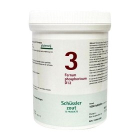 Schüssler nr. 03 ferrum phosphoricum d1