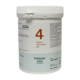Schüssler nr. 04 kalium chloratum d6