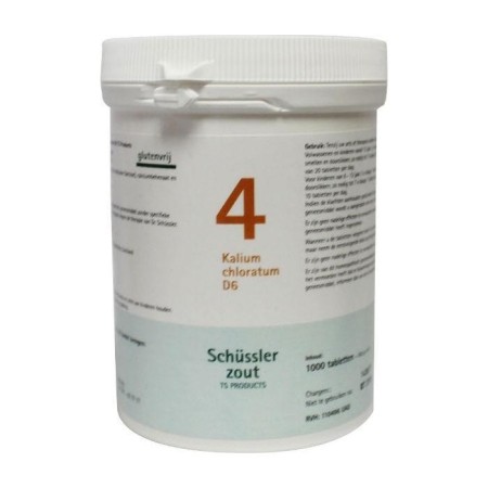 Schüssler nr. 04 kalium chloratum d6