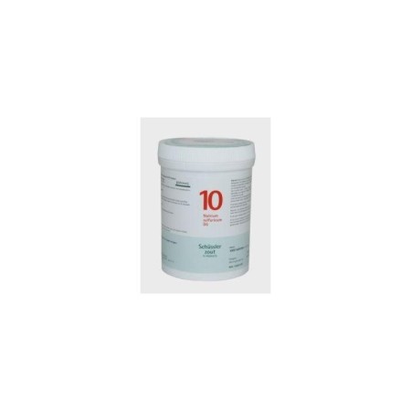 Schüssler nr. 10 natrium sulfuricum d6