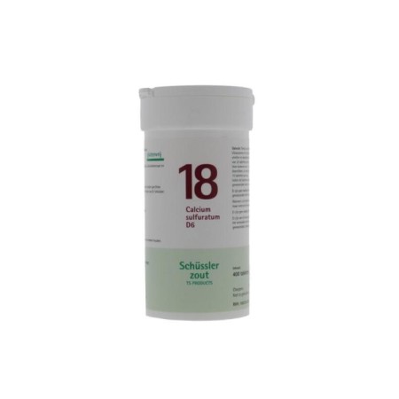 Schüssler nr. 18 calcium sulfuratum d6