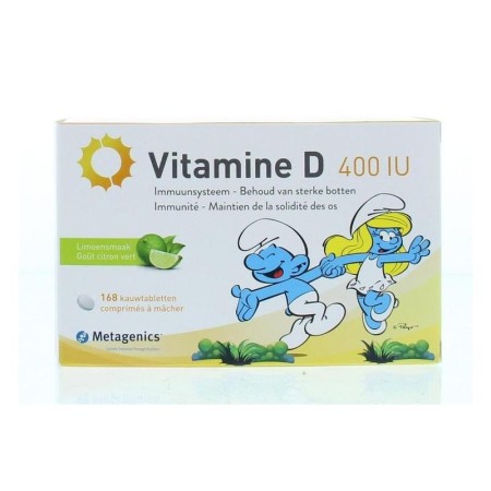 Vitamine d 400iu smurfen nf 168ktabl