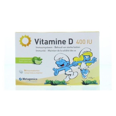 Vitamine d 400iu smurfen nf 84ktabl