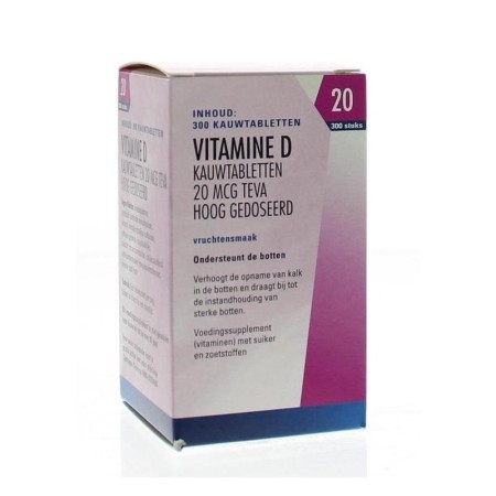 Vitamine d 20mcg 800ie