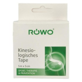 Kinesiotape kleur zwart 5cm x 5m