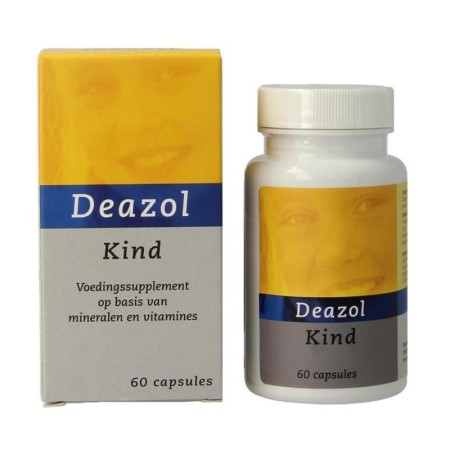 Deazol kind mineralen en vitamines