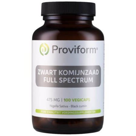 Zwart komijnzaad full spectrum 475mg