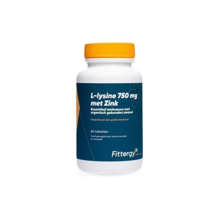 L-lysine 750 mg met zink