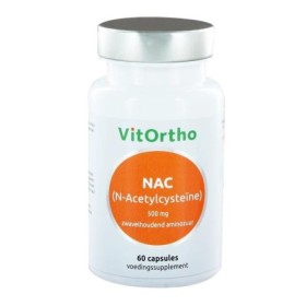 Nac (n-acetylcysteïne) 500 mg 60 vegica