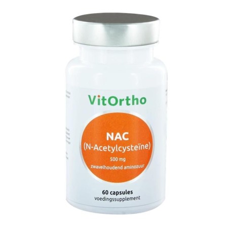 Nac (n-acetylcysteïne) 500 mg 60 vegica