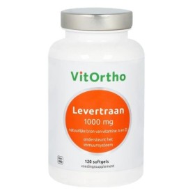Levertraan 1000 mg 120 softgels