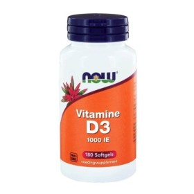 Vitamine d3 1000 ie 180 softgels