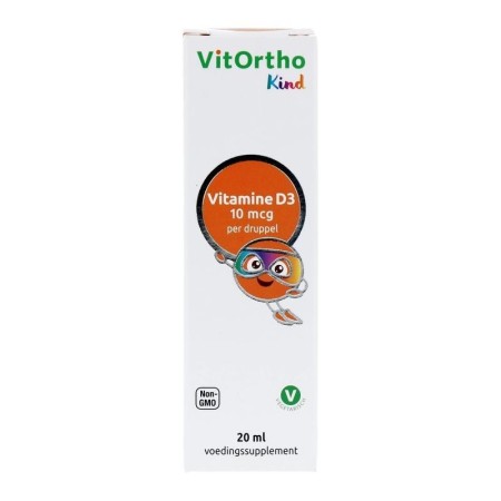 Vitamine d3 10 mcg kind 20 ml
