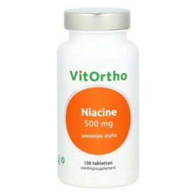 Niacine 500 mg geleidelijke afgifte 100