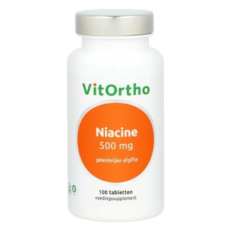 Niacine 500 mg geleidelijke afgifte 100