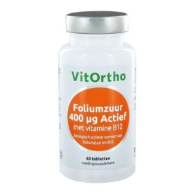 Foliumzuur 400 mcg actief met vitamine b