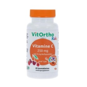 Vitamine c 250 mg met 25 mg bioflavonoï