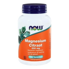 Magnesium citraat 200 mg 100 tabs