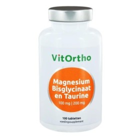 Magnesium bisglycinaat 100 mg en taurine