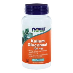 Kalium gluconaat 100 mg 100 tabs