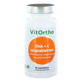 Zink + c zuigtabletten 60 zuigtabs