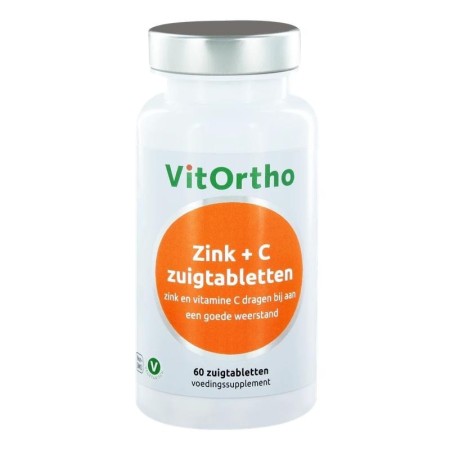 Zink + c zuigtabletten 60 zuigtabs