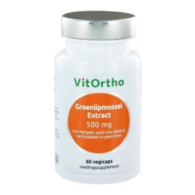 Groenlipmossel extract 500 mg 60 vegicap