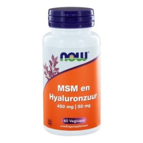 Msm 450 mg en hyaluronzuur 50 mg 60 vegi