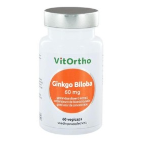 Ginkgo biloba 60mg 60vegicaps