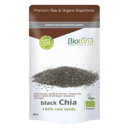 Biotona chia seeds, black raw 400 g bio