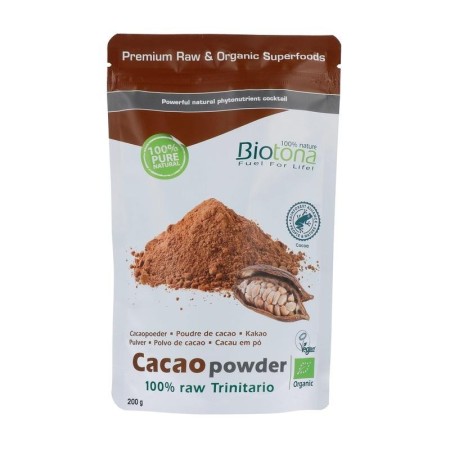 Biotona cacao powder raw 200 g bio