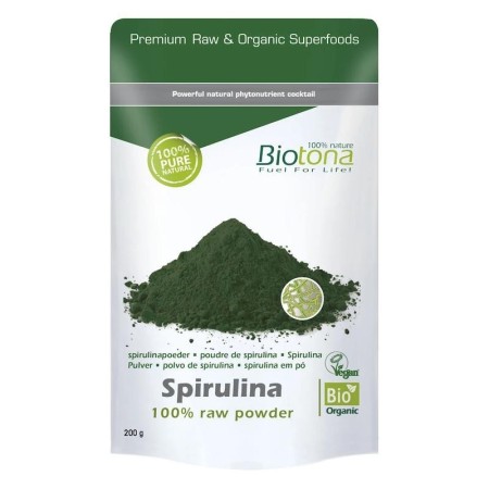 Biotona spirulina raw 200 g bio