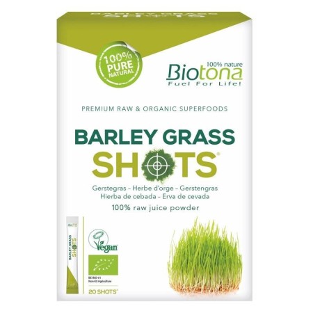 Barley grass raw shots 20x2,2 g bio