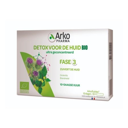 Arkofluids bio detox huid
