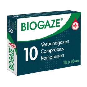 Biogaze kompres 10x10 cm