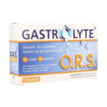 Gastrolyte o.r.s orange 10 sachets