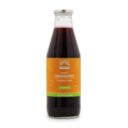 Org cranberry sap puur 750ml