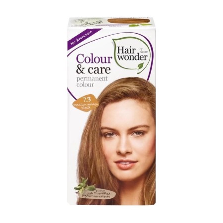 Colour & care medium golden blond 7.3