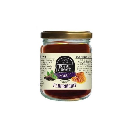 Honey with elderberry