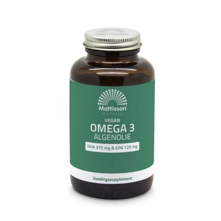 Veg omega3 algolie dha375/epa125mg 60cap