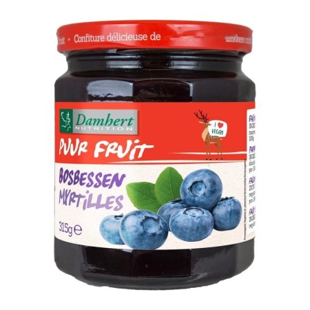 Puur fruit confituur bosbessen