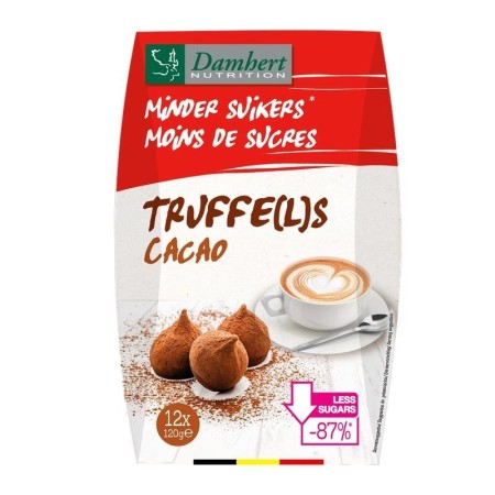 Minder suikers truffels