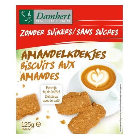 Zonder suikers amandelkoekjes