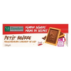 Minder suikers petit beurre melkchocola