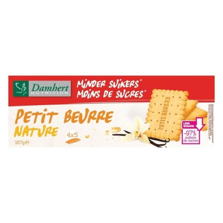 Minder suikers petit beurre natuur