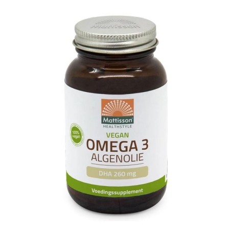 Veg omega 3 algenolie dha 260mg - 60vcap