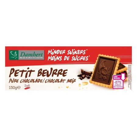 Minder suikers petit beurre puur