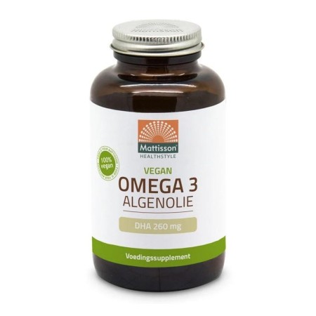 Veg omega 3 algenolie dha 260mg 120vcap