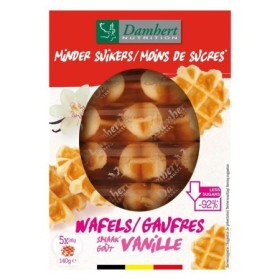 Minder suikers wafels vanille
