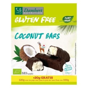 Gluten free kokosrepen coconut bars
